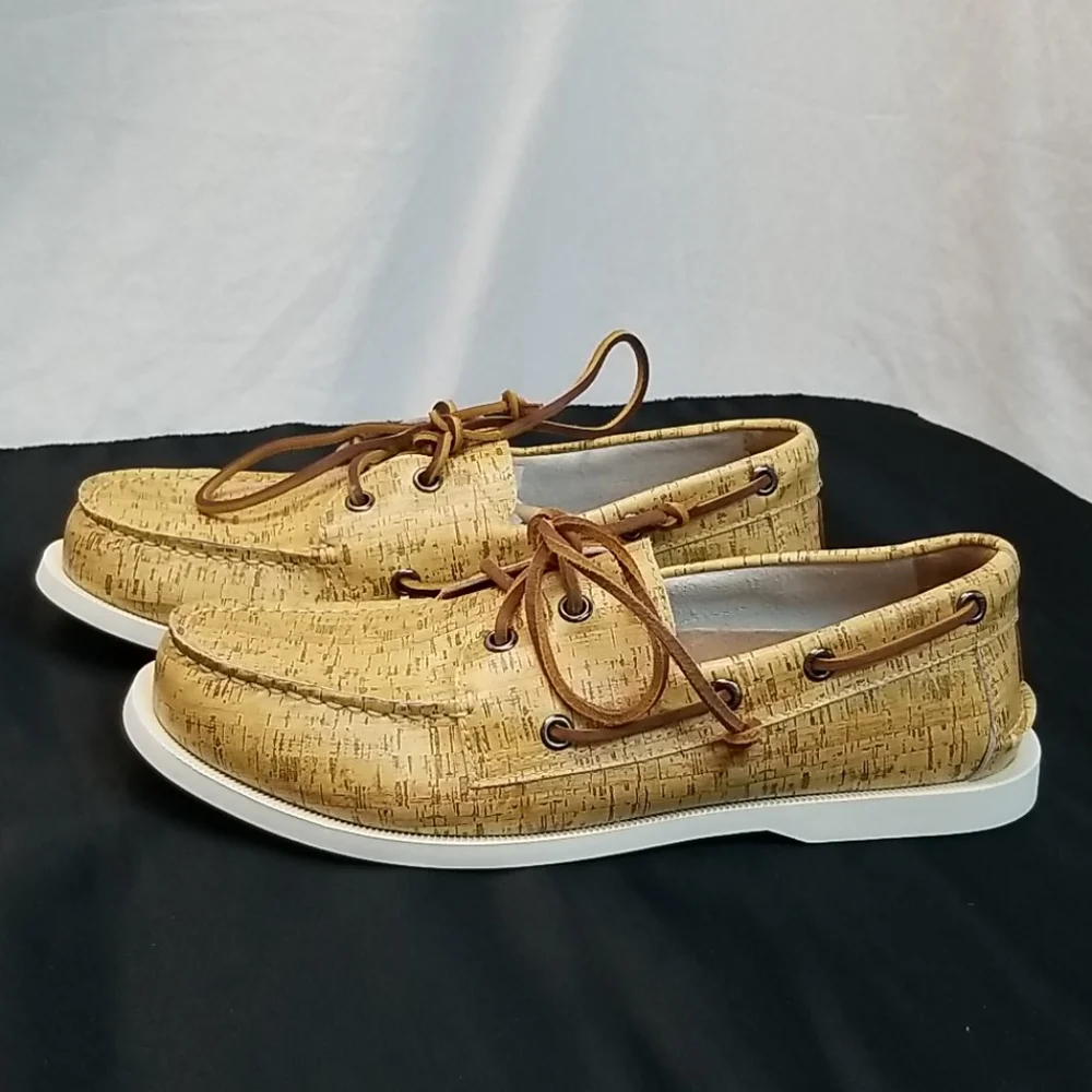 Froats Cork Boat Men's Shoes Sz 7